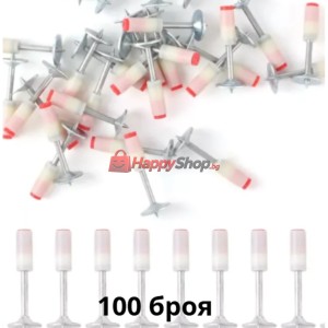 Комплектът от 100бр Пирони